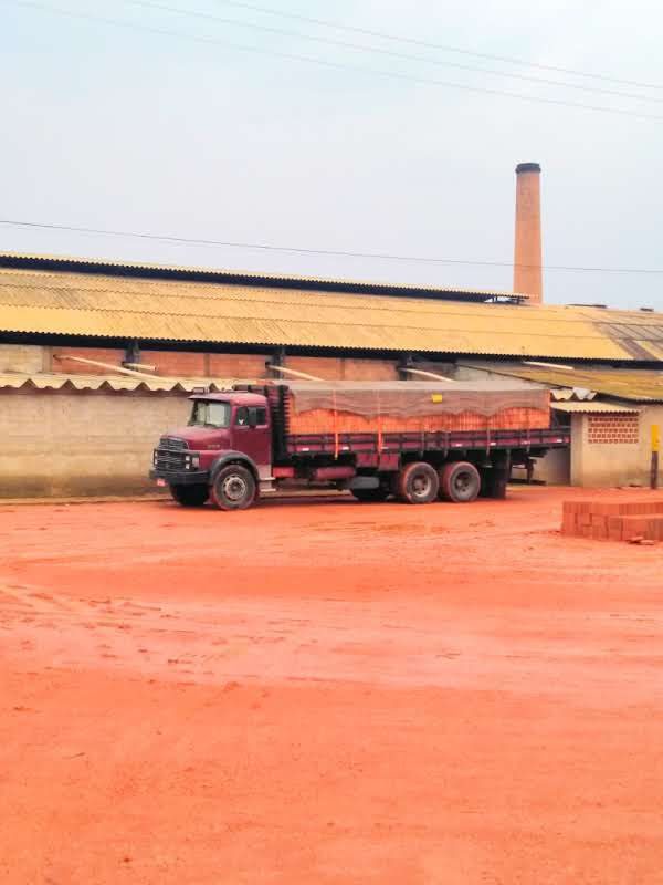 Forno cerâmico industrial da fábrica em Itu, SP
