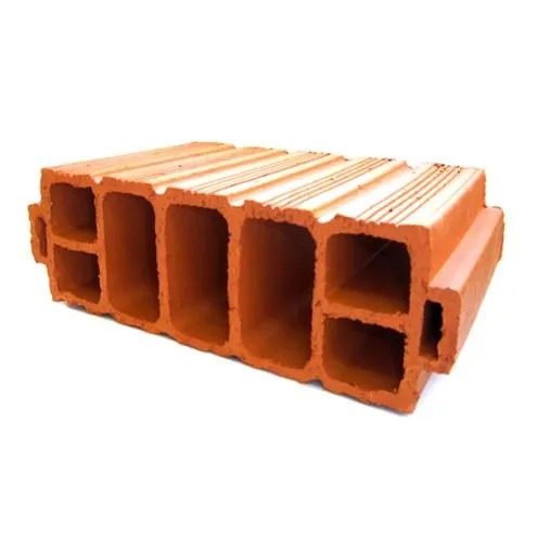 Lajota cerâmica H11x20x30 empilhada em pallet